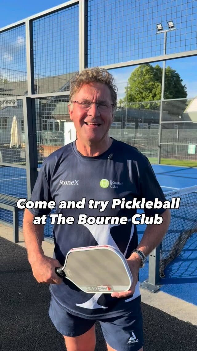 Pickleball is happening at the Bourne Club in Farnham and we’d love to see you there!

Whether you’re a seasoned player or have never picked up a paddle before, pickleball is a fun, social, and easy-to-learn game for all ages and skill levels. It’s a great way to stay active, meet new people, and enjoy some friendly competition.

Come out, have some fun, get moving, and be part of our growing pickleball community. Bring a friend—or make some new ones on the court!

Come and join the Bourne Club - memberships available.

#Pickleball #CommunityFun #StayActive #pickleballaddict #pickleballislife
