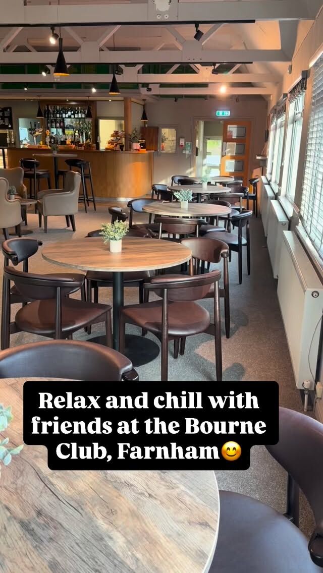 Whether you’ve just played tennis, squash, padel tennis, pickleball, table tennis, badminton, used the gym, had a sports massage or have just popped in to grab lunch at Kitchen Kate’s, we have the perfect place to relax and unwind with friends.

Looking forward to welcoming you to our fabulous club 🥰

#club #thebourneclub #racquetclub #tennis #squash #padel #pickleball #tabletennis #gym #badminton #sportsmassage #bourne #farnham #farnhamsurrey