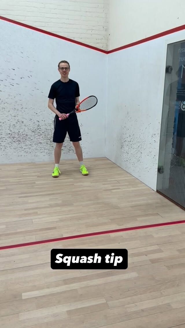 Here’s a tip to perfect your technique for those tricky shots in squash.

#squash #tips #technique #bourne #farnham