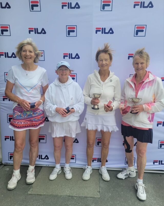 Congratulations to our very own Bourne Club member, Rosemary Wilson and her partner Frances Maclennan, who were crowned winners of the WD75 in the British Open Masters Clay Court Championships.
 
Huge congratulations to the pair! 👏 🙌🥳

#bourneclubmember #winningpair #tennisgoals #winners #tennischamps #claycourtennis #racquetsclub