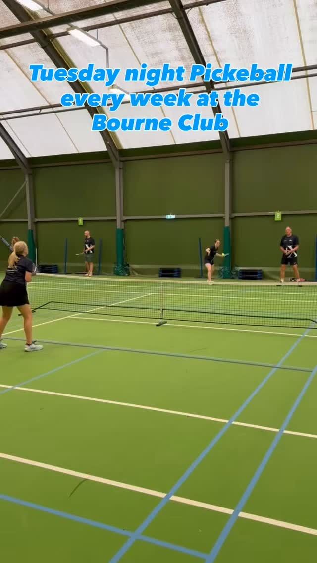 Pickleball is one of the fasting growing sports in the UK.

Join the Bourne Club and find out why.

Everyone welcome at Tuesday night club sessions😊

#pickle #pickleballislife #pickleballaddict #pickleball #farnham