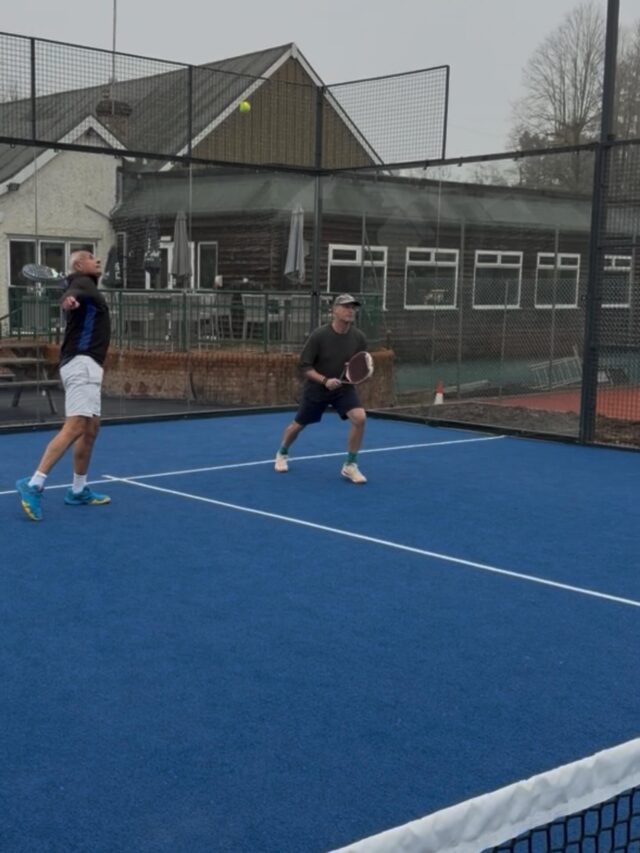 NEW PADEL SESSIONS & COURSES
COMMENCING 13 APRIL

With the completion of our two brand-new padel courts, we are excited to bring you more opportunities for coaching, social play, and competitive action.

Our weekly schedule includes a variety of sessions and courses, all of which can be easily booked online.

Whether you are picking up a padel racket for the first time or looking to sharpen your advanced skills, there is a session designed just for you.

If you are unsure which session is best for you, please do not hesitate to speak to Justin or email him justinworthy.coach@bourneclub.co.uk

Come and get involved - we look forward to seeing you on court!

#padel #coaching #padeltime🎾 #padeltennis #padeladdict