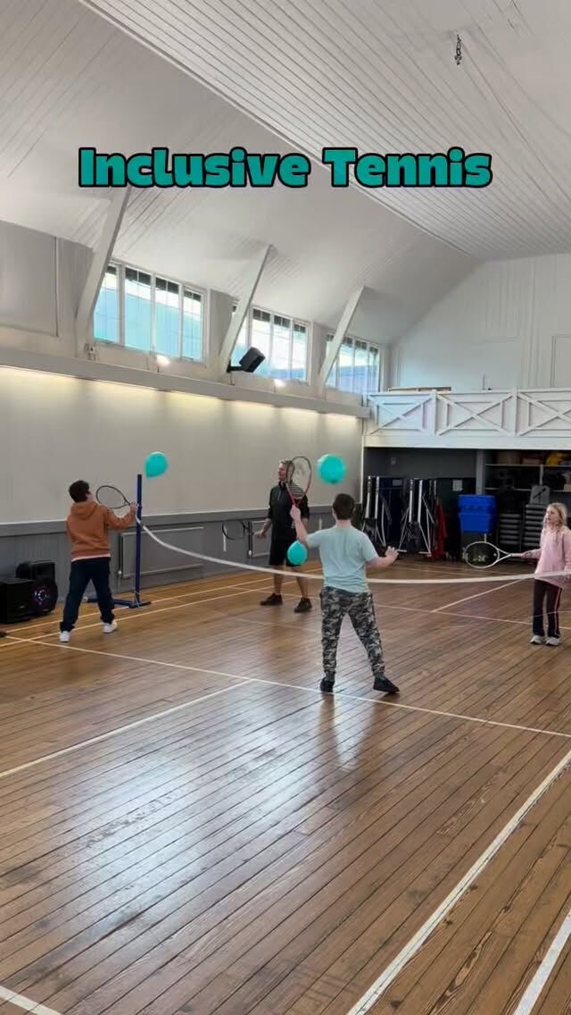 Inclusive Tennis for Young People with Down Syndrome at the Bourne Club.

Building Fitness, Confidence & Coordination – with Stepping Stones DS @stepping_stones_ds 

#inclusivity #tennis #saturdays #downsyndrome #farnham