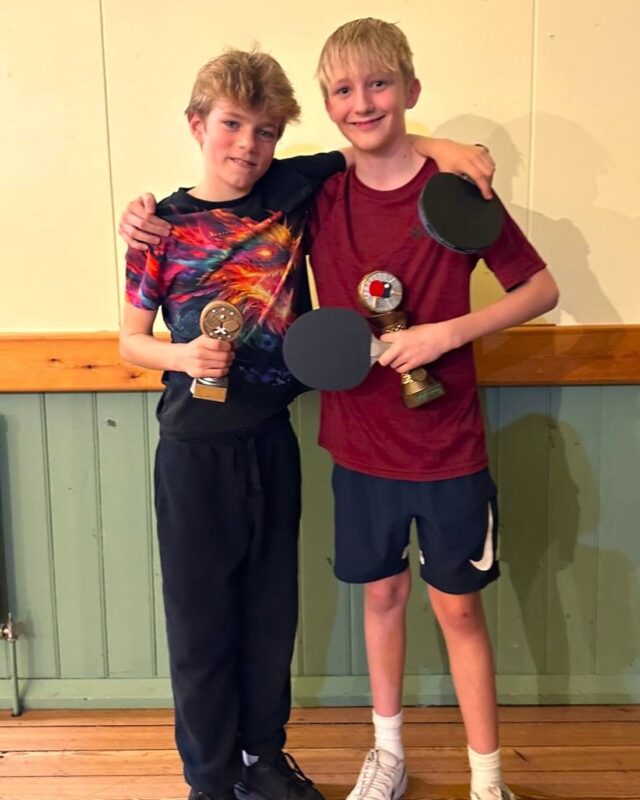 Rackets at the ready for a fun-filled Friday of table tennis in the Old Hall on 11th April!

Our Doubles champions from last month may even be there to defend their title! Jamie Dunbar and James Elliott put on a sterling performance to win the trophy.

Our table tennis fun evenings are held every third Friday of the month and have become a regular feature on the social calendar here at the Bourne Club.

Minimum age 14 years. 11-13-year-olds may attend with an adult (18+).

The next one will take place this coming Friday 11th April and is set to be an evening filled with friendly competition in the company of a warm and welcoming group of people. Whether you’re an experienced player, or just looking to have fun, everyone is welcome!

If you would like to come along, please book via Globus. 

We look forward to seeing you there! 
🏓🏓🏓

#tabletennis #tabletennisfunevening #fridayfun #champions #trophywinners #doubles #singles