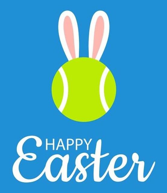 With Easter just around the corner, we’re excited to invite you to hop along to our Easter Tennis Social at 7pm on Friday 11th April led by our Head Bunny Coach, Ruben Peatling.
 
If you wish to attend, please book on via Globus. Limited spaces available.

We look forward to seeing you there!

🐣🐰🐣🐰

#eastertennissocial #eastertennis #tennissocial #tennisfriendly #gamesetmatch