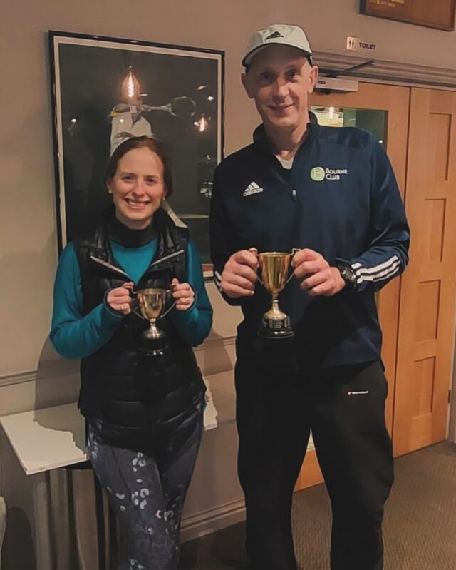 It was a fun-filled Friday night at the Bourne Club November social tennis tournament!

Harriet Huband was the top scoring lady and coach, Adam Sturt, who had to fill in, was top scoring man. 

As the temperature dropped, refreshments at the Club’s bar were a welcome end to the evening.

The last social of the year is the Christmas special on Saturday 7th December at 2pm. More details to follow.

#tennissocial #tennistournament #tennisplayers #racketsclub #tennisplayers #lovetennis #gamesetmatch