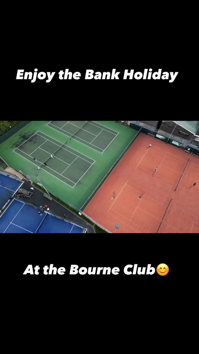Enjoy the weekend everyone😊

#bankholiday #tennis #padel #drone #farnham