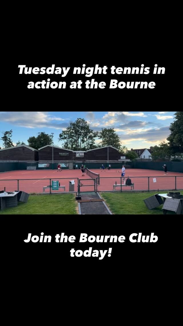 Come and play tennis every week at the Bourne Club, socialise and meet new friends.

Join today, with no joining fee for the rest of June😎

#tennis #club #farnham #clubnights #surrey
