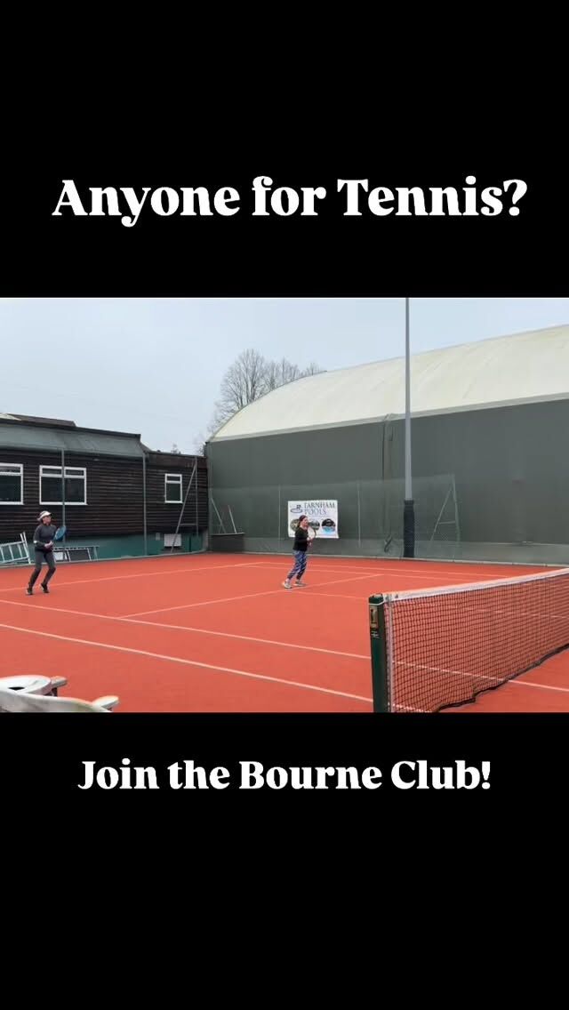 Did you used to love playing tennis?

Would you like start playing again and make new Friends?

Join the Bourne Club in Farnham for Ladies tennis, Mixed Doubles, in fact tennis for the whole family!

We also offer 6 other racket sports, a gym, fitness classes and a cafe and bar to relax and unwind with friends.

Come and join the friendliest club in Farnham!😊

#tennis #ladies #mixeddoubles #cafe #bar #fitness #gym #pickleball #padel #racketball #squash #badminton #tabletennis #bourne #farnham #surrey