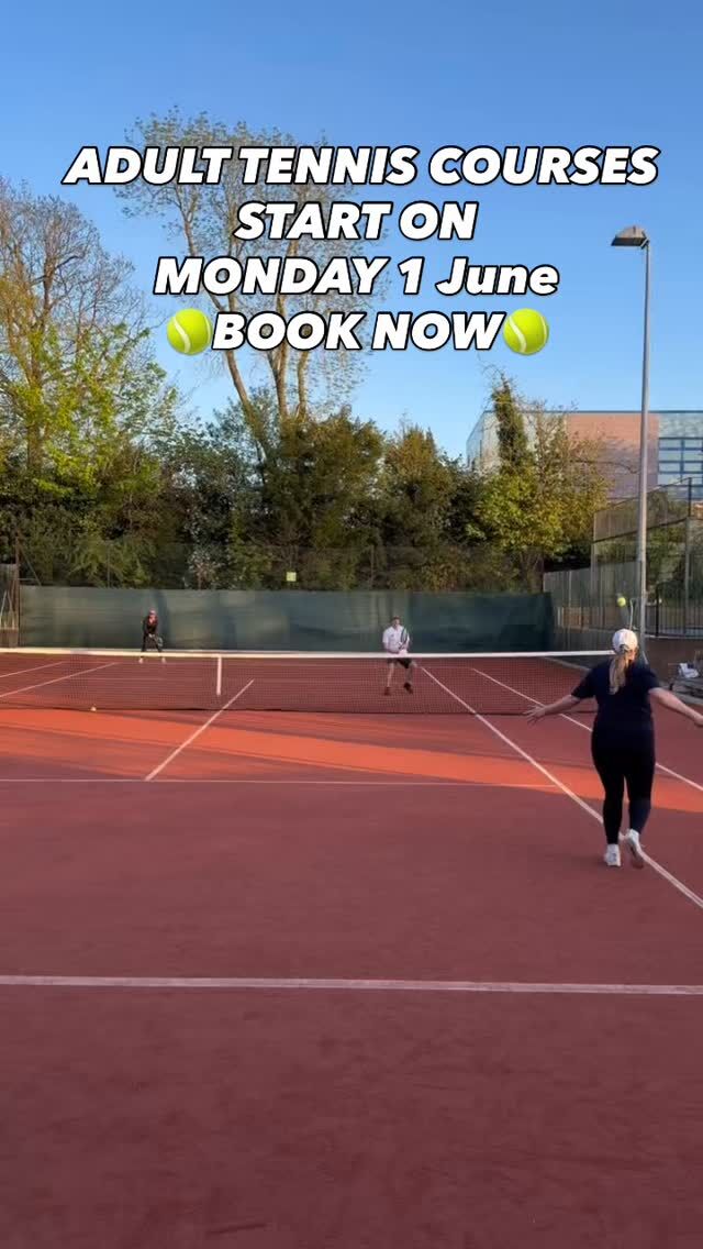 Bookings are now open for our two Improvers Tennis Courses running in June and July.

The courses are aimed at players who are looking to develop their technique and tactical understanding across all shots, and take their game to the next level. 

Players should already be able to play most shots with some consistency, and be comfortable serving, rallying and playing basic points.

Log in to the Globus booking system to secure your place but if you are unsure whether this is the right course for you, please speak to one of our Academy Coaches, who will be happy to advise.

We look forward to seeing you on court over the Bank Holiday weekend – enjoy the warmer weather!

#tennis #coaching #bankholiday #academy #farnham