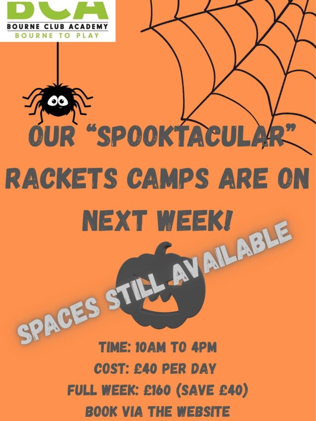 #thebourneclub #racquetscamps #racquetsclub #racquetspassion #halloweenfun