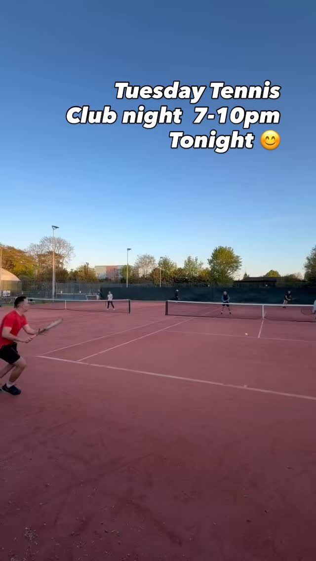Looking forward to seeing you playing tonight!

#tennis #club #social #farnham #surrey