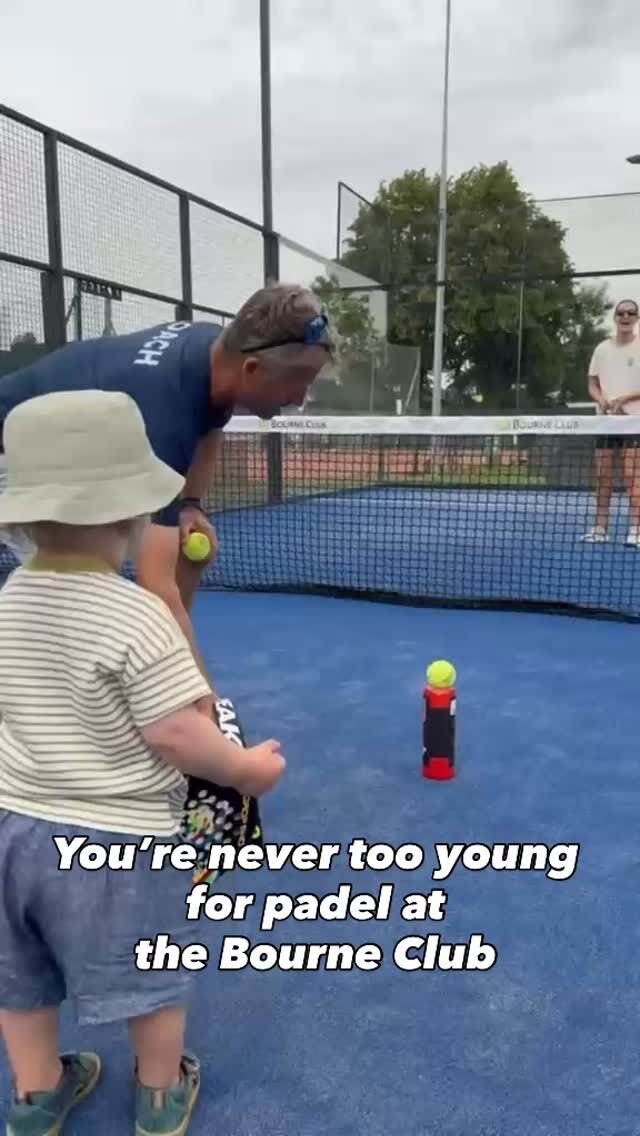 What ever your age, we have coaching to suit all ages and levels.🥰

#padel #toddlersofinstagram #toddlers #coaching #farnham