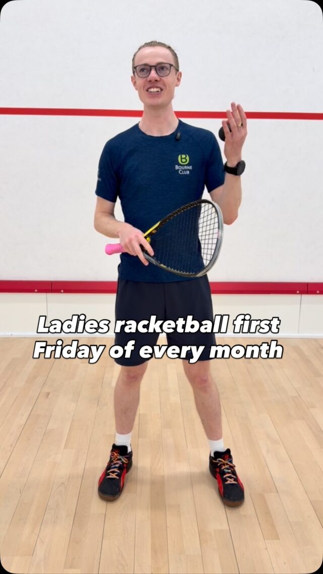 Ladies Racketball at The Bourne Club

Looking for a fun way to stay active, meet new people and improve your game?

Join us for Ladies Racketball on the first Friday of every month at The Bourne Club, Farnham. Whether you’re a complete beginner or a regular player, everyone is welcome for a friendly and enjoyable session.

Great exercise
Lots of laughs
Meet like-minded women
All abilities welcome

Come along, give it a try, and start your weekend the right way!

The Bourne Club, Farnham
First Friday of every month

#Farnham #Racketball #LadiesRacketball #farnham #surrey
