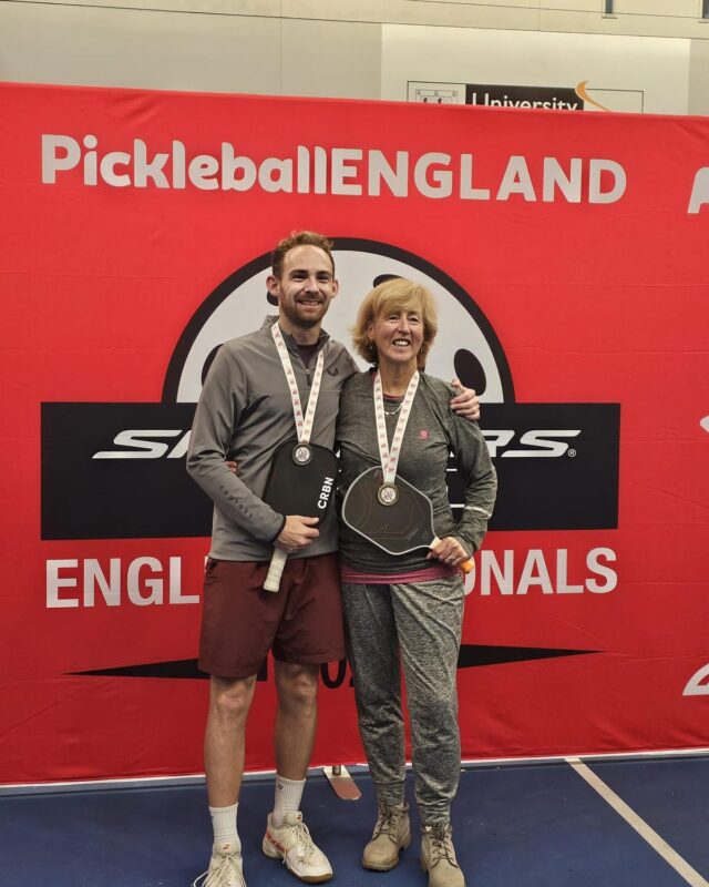 Last weekend saw the biggest contingent yet of Bourne Club players competing in the Nationals at Bolton International Arena. 

We’re delighted to say that our own Dan Jacobs, Bourne Club Director, won gold! Congrats to him and his partner Deirdre Howes. 

Last weekend also saw the official opening session of the Bourne Pickleball Club Champs 2024. Bring on the Men’s Singles from midday tomorrow. Spectators are very welcome at all the sessions.

#pickleball #pickleballtournament #pickleballplayers #racquetsclub #pickleballmatch #pickleballlove