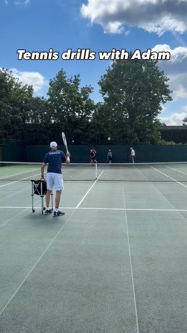 Come and join weekly tennis drills with Adam at the Bourne Club.

Improve your technique.

Make friends.

Have fun!

#tennis #tennisdrills #tenniscoaching #bourne #farnham